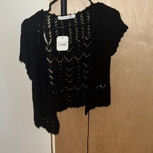 Women's Black Knit Sweater